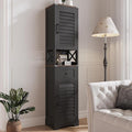 ChooChoo Farmhouse Storage Cabinet, Tall Bathroom Storage Cabinet by ChooChoo