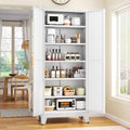 75.2" Tall Metal Kitchen Pantry Storage Cabinets by GAIOUS