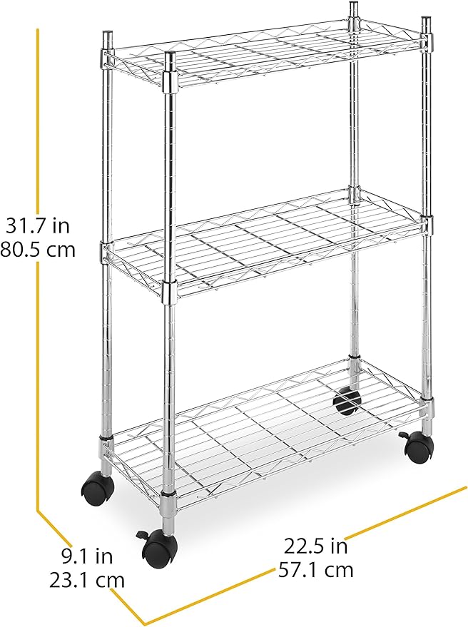 Whitmor 3 Tier Shelving Unit - Image 3