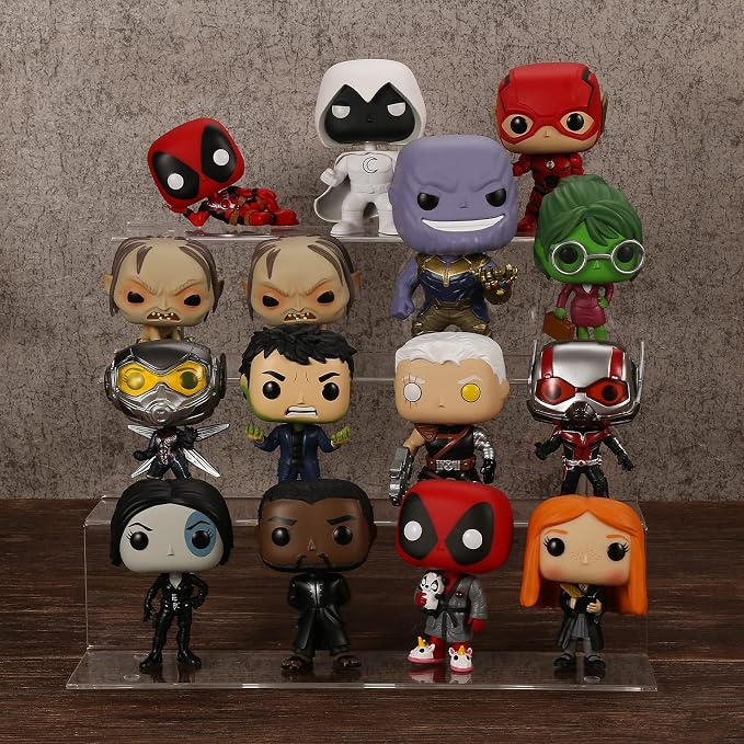 12 Inch Acrylic Shelf for Perfume Organizer, 4 Tier Funko POP Shelves, Cologne - Image 5