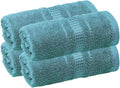 Melissa Linen, Fingertip Towels 4 Pack, 100% Turkish Cotton, Small Hand Towels by MelissaLinen