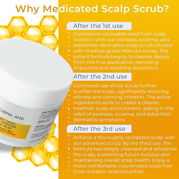 Anti Fungal Pre Shampoo Scalp Scrub - Image 4