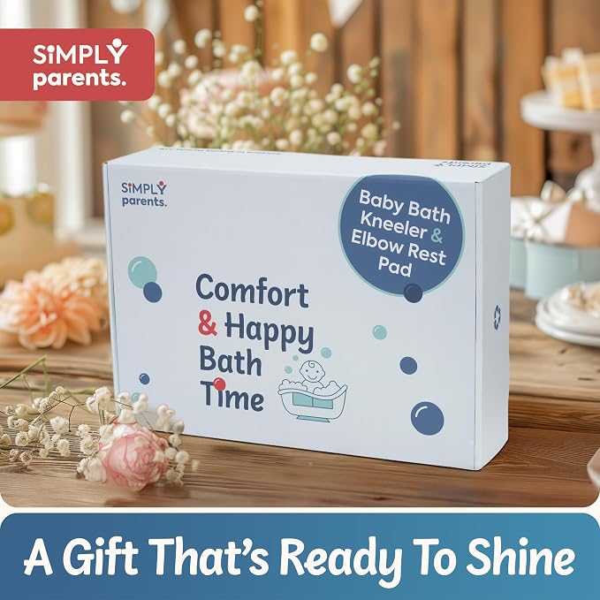 Simply Parents Comfortable Baby Bath Kneeler and Elbow Rest Pad Set - Image 7