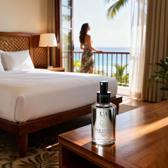 Pakalana Chinese Violet Body and Hair Mist from Hawaii, Hair Perfume - Image 5