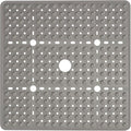 Large Square Shower Mat Non Slip 27 x 27 Inch, Soft Bath Mat Tub Mat by NaolotureHome