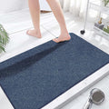 godehone Shower Mats Non Slip Without Suction Cups, PVC Loofah Bathroom Mats by godehone