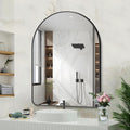 GLASHOM 30"x40" Black Arched Mirrors by GLASHOM