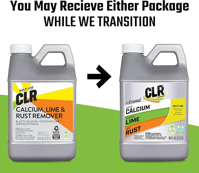 CLR Calcium, Lime & Rust Remover, Blasts Calcium, Dissolves Lime Deposits - Image 2