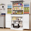 72" Tall Storage Cabinet, 31.5" Wide Freestanding Storage Cabinet by Unknown