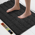 Bcoimo 30"×20" Chenille Bath Mat – Non-Slip by Bcoimo