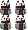 Hillban 4 Pcs Mesh Shower Caddy Portable Large Quick Dry Shower Caddy Basket by Hillban