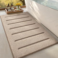 LUMI Soft Absorbent Bathroom Rugs, Non Slip Bath Mats by LUMI