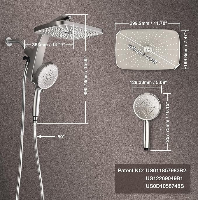 High Pressure Rain Shower Head: Upgrade Shower Heads - Image 8
