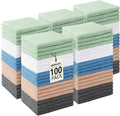 Washcloths Bulk 100 Pack Face Towels, Highly Soft Wash Cloths and Hand Towels by Unimade