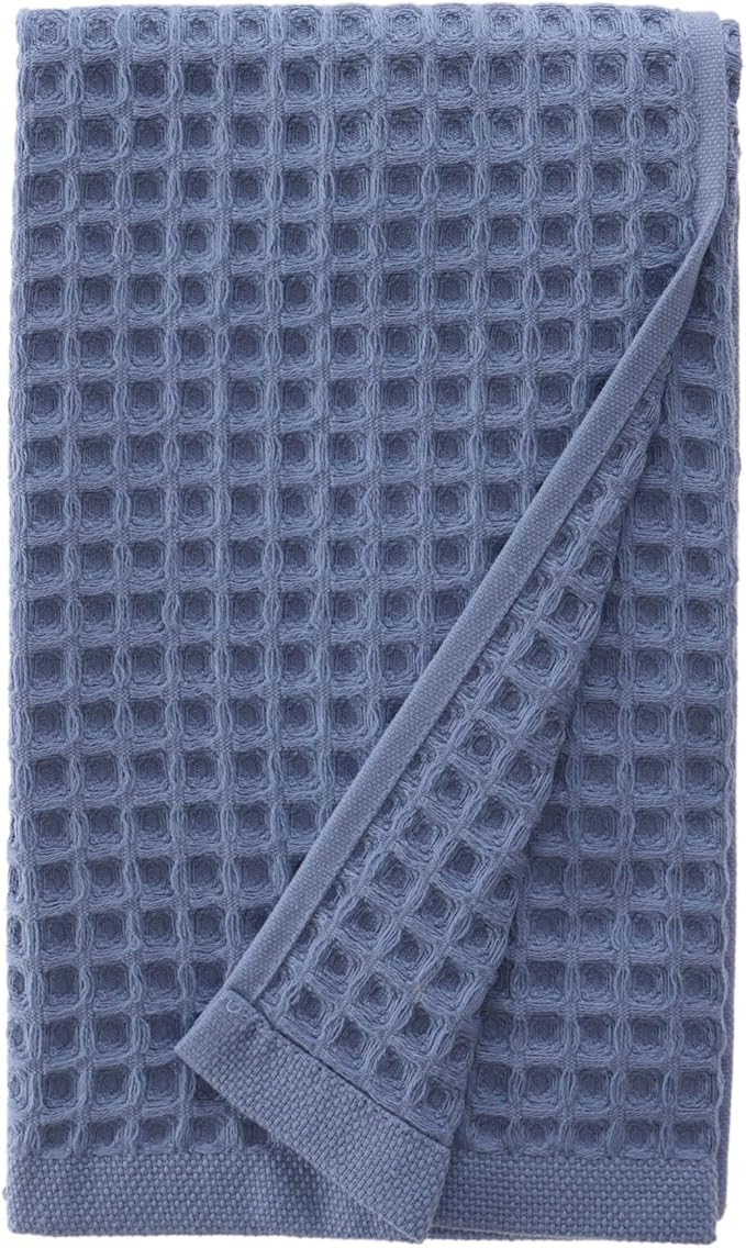 sea me at home Waffle Hand Towel – 100% Turkish Cotton, Soft and Absorbent by seameathome