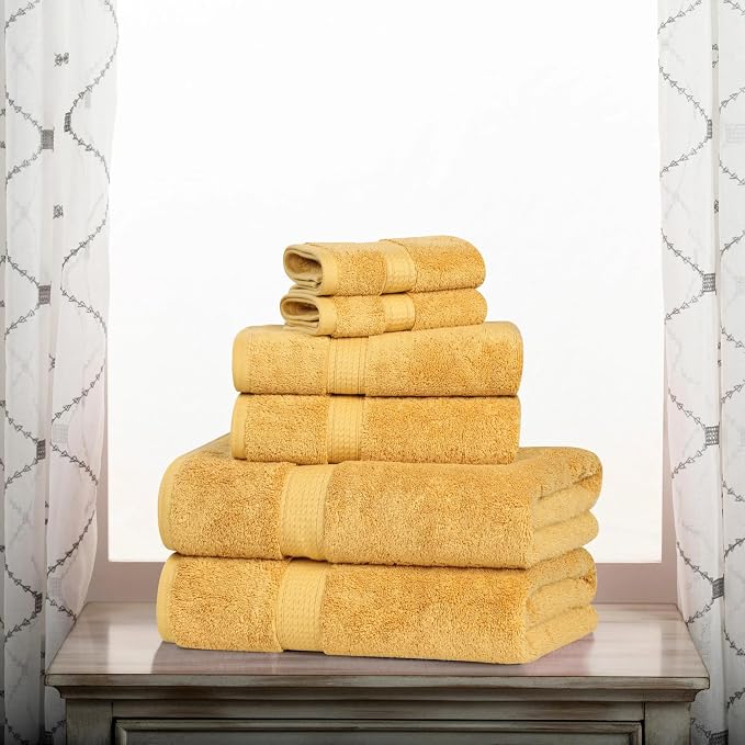 BLUENILEMILLS Madison Egyptian Cotton Towels, Towel Set by Blue+Nile+Mills