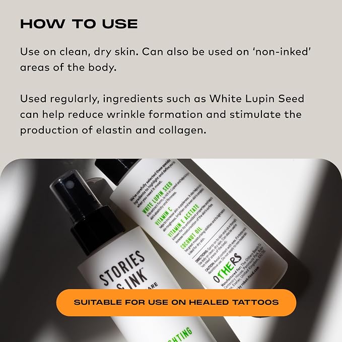 Stories & Ink Tattoo Care | HIGHLIGHTING BODY OIL - Image 7