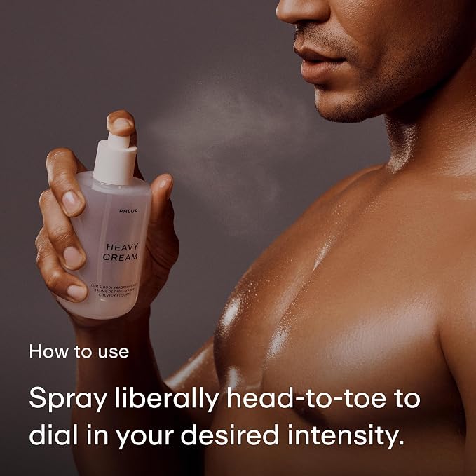 PHLUR Heavy Cream Body Mist – Hair and Body Mist & Body Spray Marshmallow - Image 4