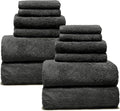 Italic Ultraplush 12-Piece Family Towel Set – Luxury Bath Towels, Hand Towels & by Italic