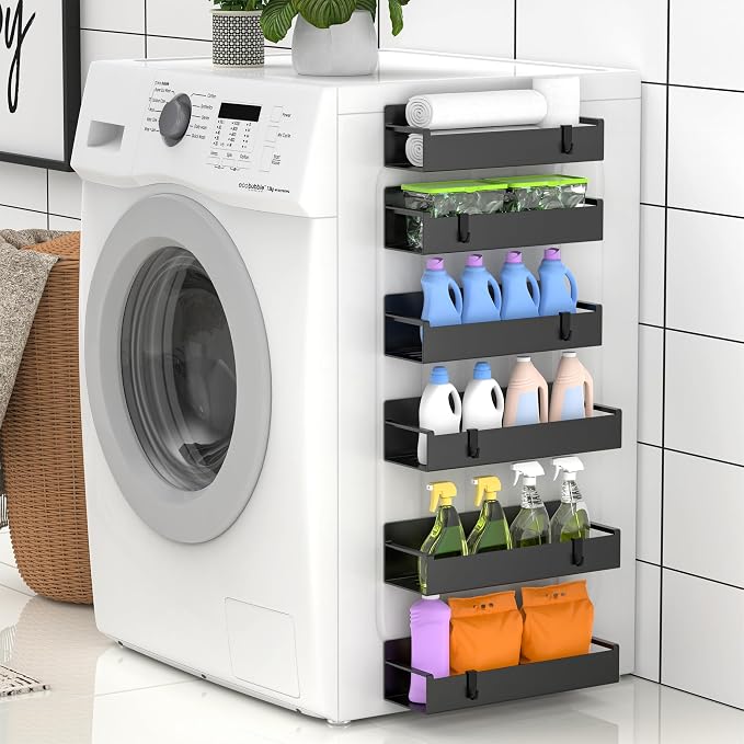 6 Pack Magnetic Spice Rack Organizer - Image 6
