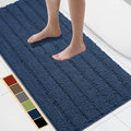 Bcoimo 48"×24" Chenille Bath Mat – Non-Slip by Bcoimo