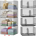 4-Tier Closet Organizers and Storage Shelves by Hongtamoya