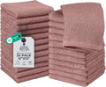 DAN RIVER 24 Pack Wash Cloths for Showering by DanRiver