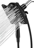 Shower Head with Handheld High Pressure, Rain Shower Head with Fixed Showerhead by Unknown