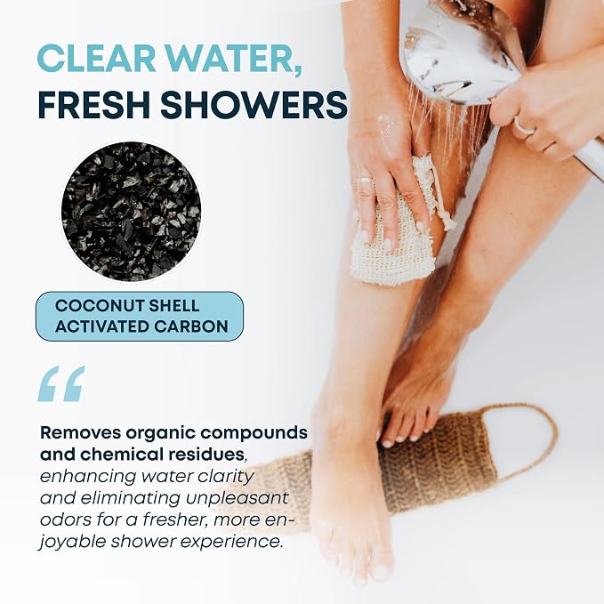 AquaHomeGroup Hard Water Shower Head Filter – High-Pressure Water Softener - Image 3