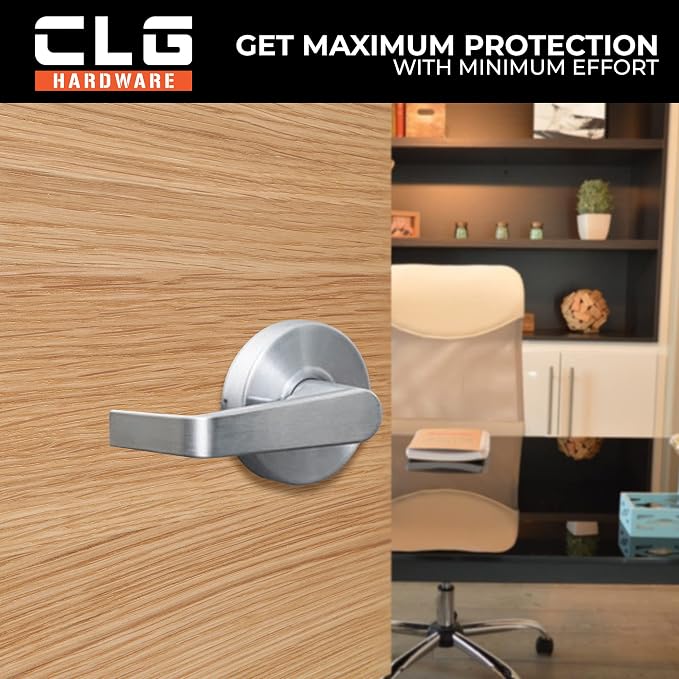 CLG HARDWARE Commercial Lever Door Lock - Image 4