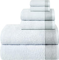 BELIZZI HOME 100% Cotton Ultra Soft 6pcs Towel Set, Includes 2 Bath, 2 Hand & 2 by Unknown