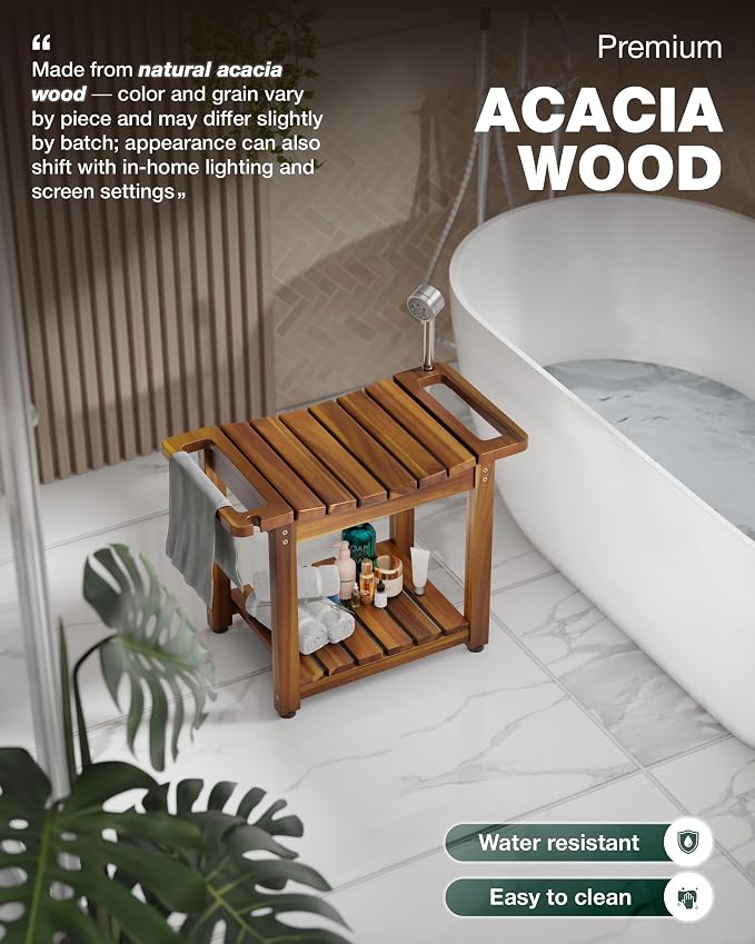 BLUEWEST Shower Bench Seat - Image 4