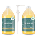 WHOLENATURALS Pure Castile Soap Liquid, EWG Verified & Certified Palm Oil Free by WholeNaturals