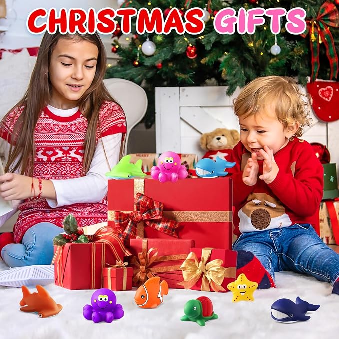 Toddler Stocking Stuffers Color Changing No Hole Bath Toys - Image 3