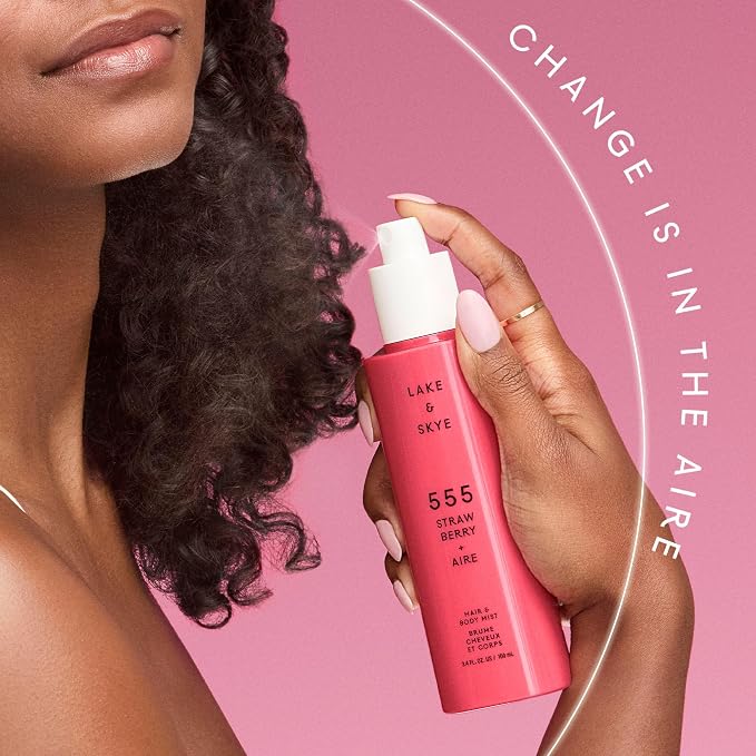 Lake & Skye, Strawberry + Aire Hair & Body Mist - Image 3