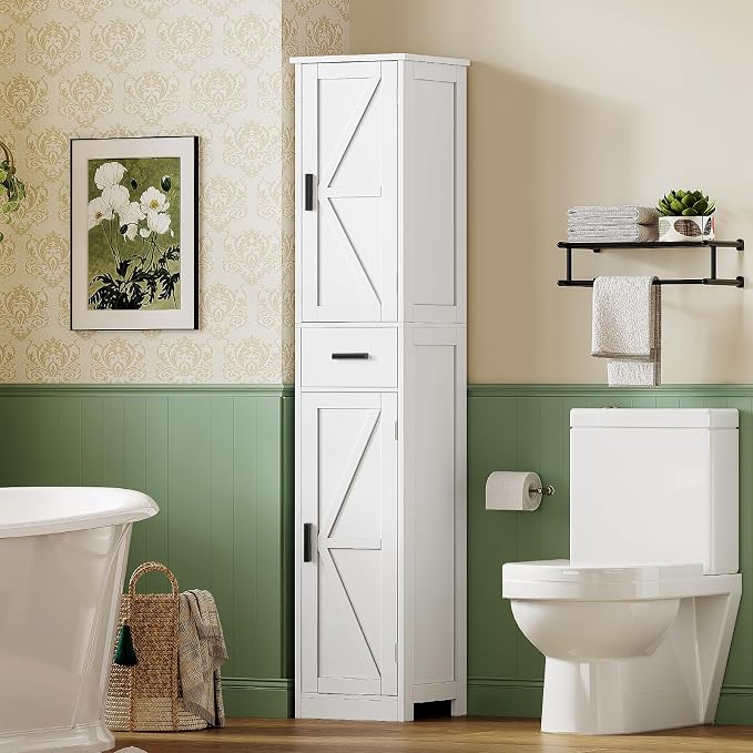 WEENFON 67 Tall Bathroom Cabinet - Image 2