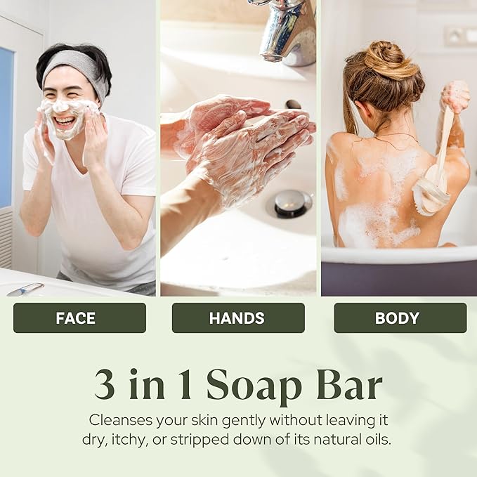 Wavertree & London Basil Lime & Mandarin Scented Natural Soap, 7oz Moisturizing - Image 4