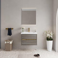 Modern 30" Wall-Mounted Bathroom Vanity by VUMALL