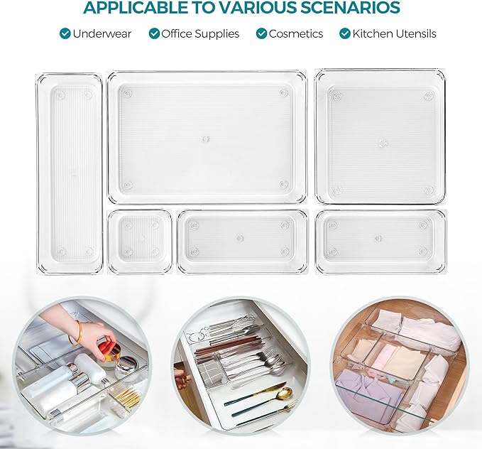 12 Pack Drawer Organizer - Image 7