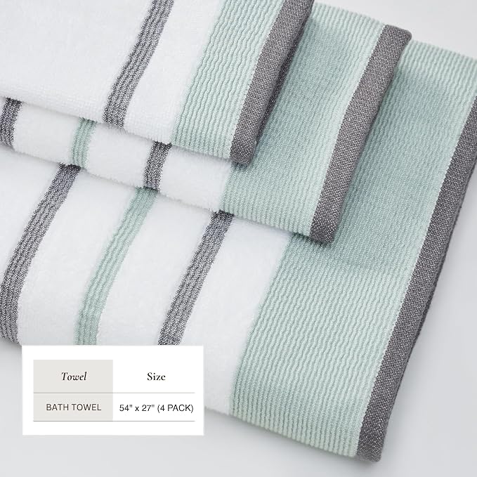 Great Bay Home Decorative Bath Towel Set - Image 5