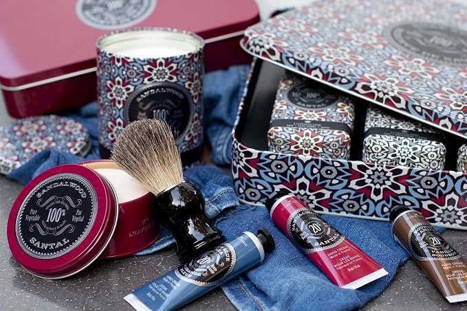 La Chatelaine Soap Supply Tin Gift Set |Unisex, Women| Plant-based shea butter - Image 3