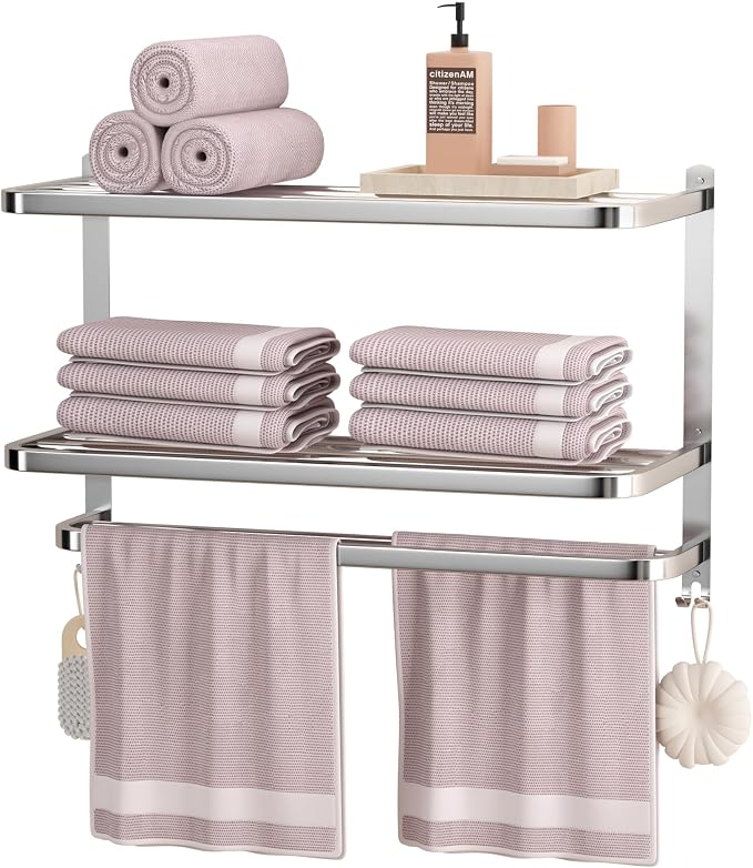 Generic NICETAKU 23inch 3-Tier Towel Racks by Unknown