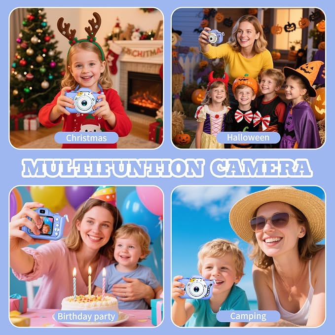 Upgrade Kids Selfie Camera for Boys, Girls Christmas Birthday Festival Gift for - Image 5