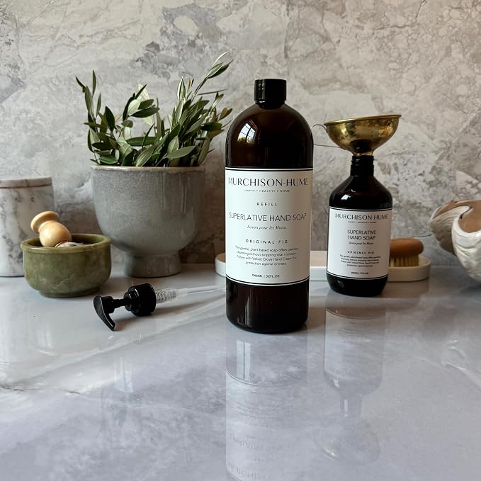 Murchison-Hume Luxury Vegan Hand Soap Refill, Moisturizing Hand Wash, Paraben & - Image 2