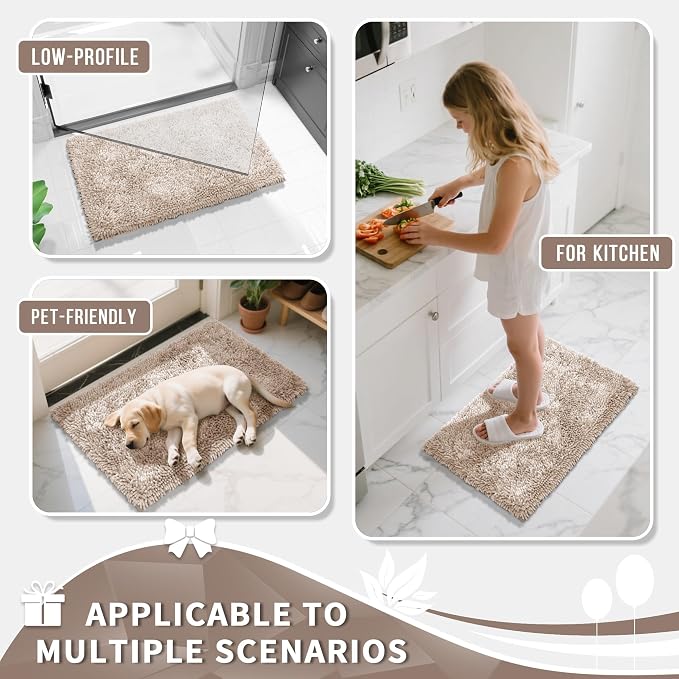 Yimobra Long Bathroom Rugs Runner 55x24 Inch, Extra Thick Soft Absorbent - Image 7