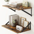 Fun Memories 20 Inch Floating Shelves, Deep Wall Shelves by FunMemories