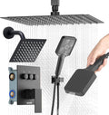 VEVOR Shower Faucet Set, 12 Inch Ceiling Mount Rainfall Shower System by VEVOR