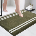 PURRUGS Bathroom Rug Non-Slip Machine Washable 24" x 36", Super Absorbent and by PURRUGS