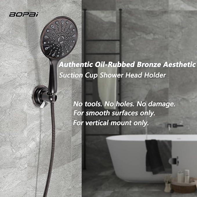 BOPai Suction Cup Shower Head Holder - Image 2