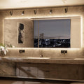 TETOTE 96 x 36 Inch LED Backlit Bathroom Mirror by TETOTE